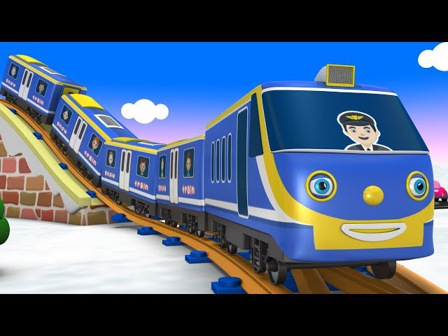 Polar Town -  Cartoon Videos for Children Choo Choo Train - Toy Factory Cartoon Trains for Kids