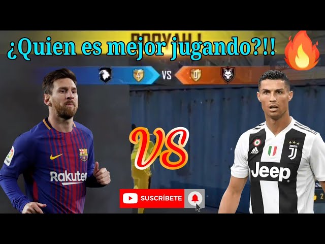 Messi vs CR7 - Duelo de Escuadras en FREE FIRE!!