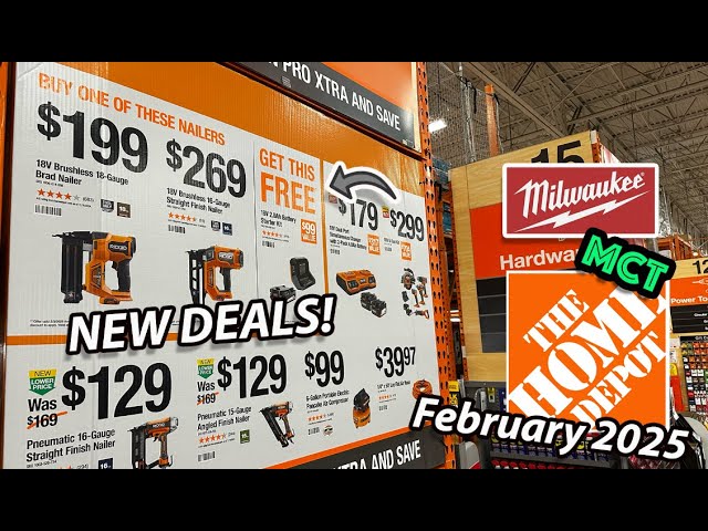 MORE New Sales at Home Depot!