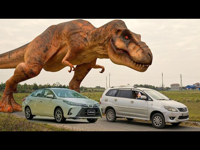 New Hollywood Movie (2024) Dinosaur Attack | T-rex Vs Anaconda | Jurassic Park| Dinosaur