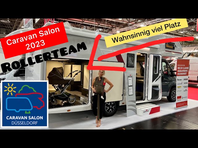 Wohnmobilsuche mit Überraschung | Caravan Salon 2023 Rollerteam Kronos 290 M Advance