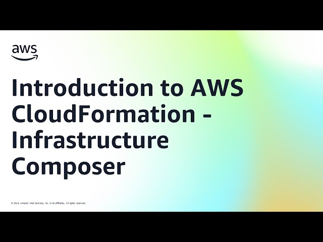 Introduction to AWS CloudFormation - Infrastructure Composer | Amazon Web Services