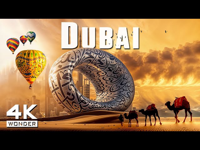 WONDERS OF DUBAI | Discover the Luxurious Gem of the Desert with Calming Music  [4K Ultra HD]