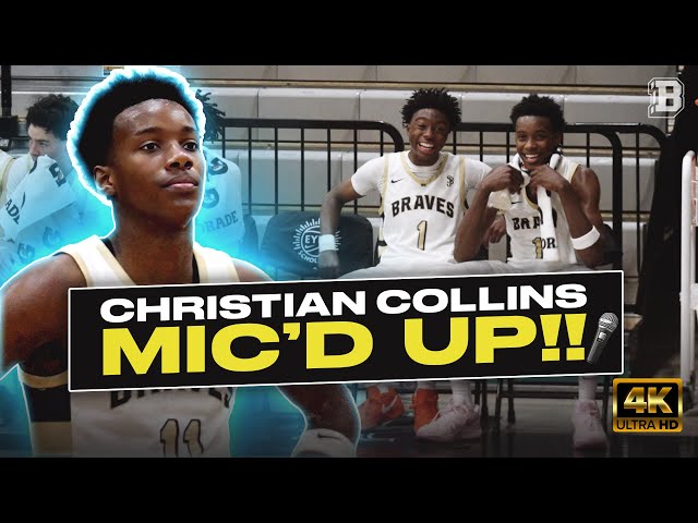 From UNRANKED to TOP 3 in 6 Months! Christian Collins Mic’d Up DOMINATES Hoophall