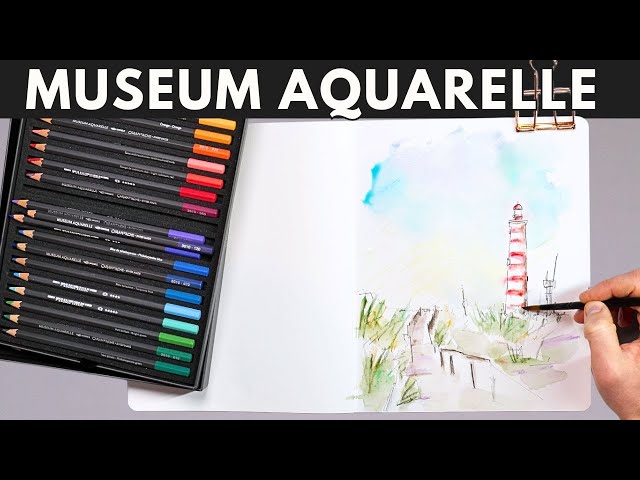 Using Caran D'Ache Museum Aquarelle