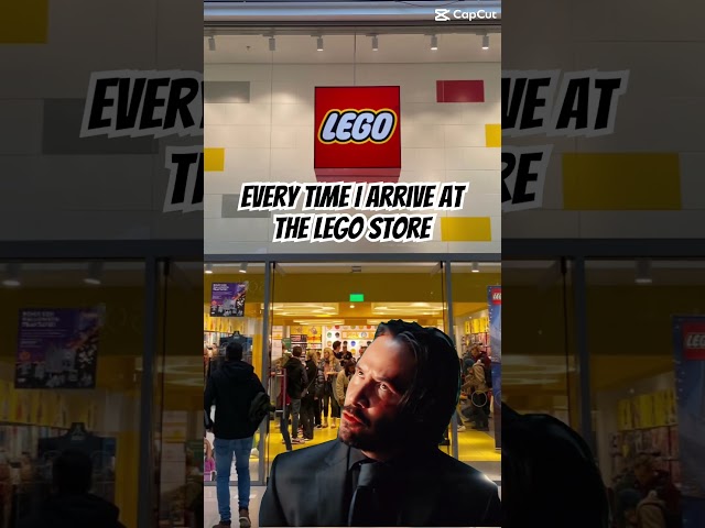 I’m Back at the LEGO Store (Again). #lego #johnwick #legoaddict