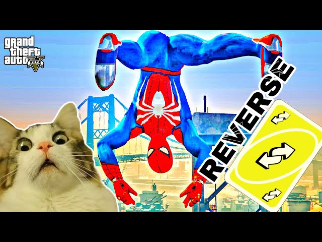 Spiderman GTA 5 Reverse Ragdolls vol.60 (Euphoria Physics Showcase)