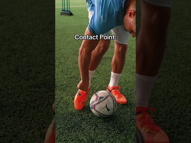 How To Strike A Power Shot In Soccer ⚽ | Power Shot