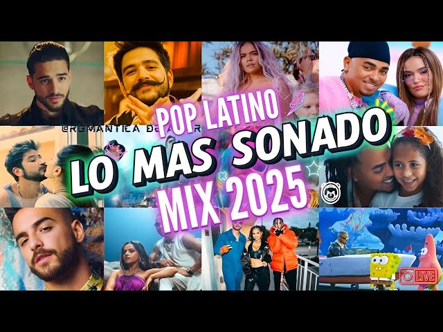 Fiesta Latina Mix 2025 - Maluma, Shakira, Daddy Yankee, Wisin, Nicky Jam - Pop Latino Reggaeton 2025