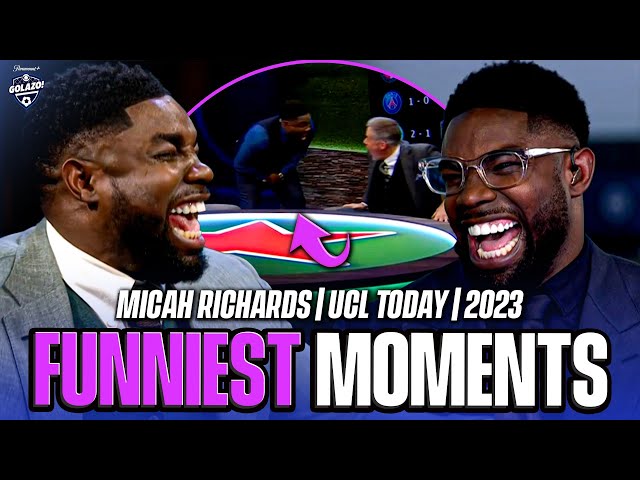 The funniest Micah Richards moments of 2023 🤣 | UCL Today | CBS Sports Golazo