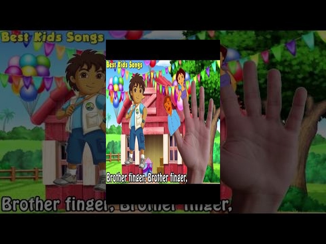 Dora the Explorer - Finger Family Song Collection - Nursery Rhymes Dora Finger Family for Kids