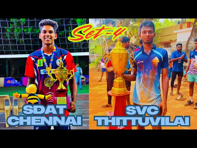 SDAT chennai vs SVC Thittuvilai 🔥| Set-4 | Rotation Match | Tittuvilai