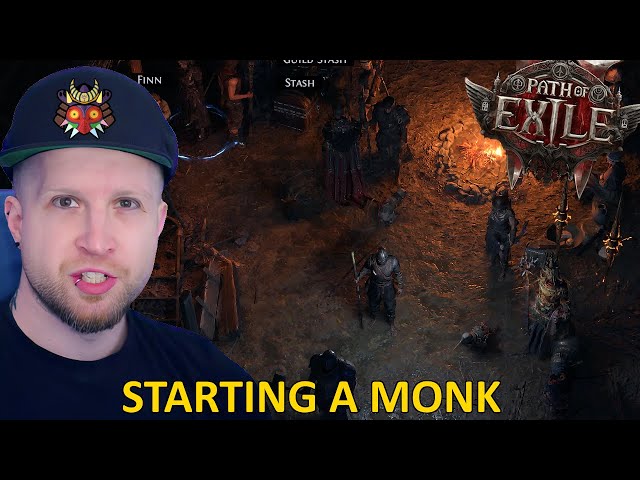 STARTING A MONK BECAUSE I HATE MAPS.. | Path of Exile 2 (PoE2) Monk Gameplay