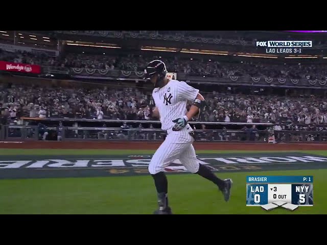 Giancarlo Stanton's 2nd home run of the World Series and 7th of the postseason