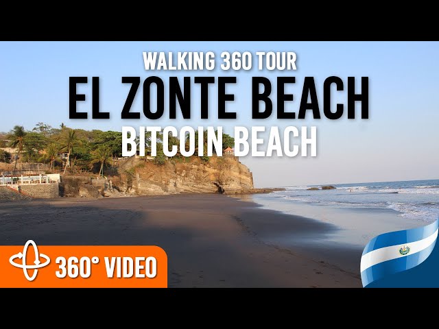 El Zonte | Bitcoin Beach | El Salvador | Walking 360 Video Tour