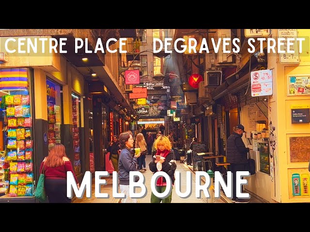 Melbourne Vlog | LEGENDARY Laneways Centre Place & Degraves Street, 9 BEST eats, dessert & shopping