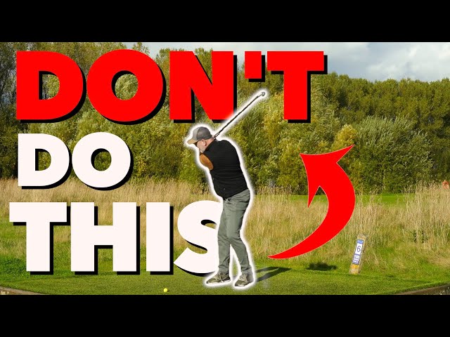 3 swing faults that are RUINING your golf game!