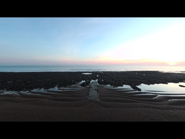 VR180 5.7K Sunset in Saltdean England