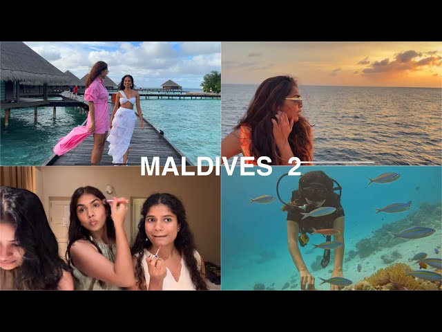 MALDIVES Pt 2 | Water villa | Scuba | Dance