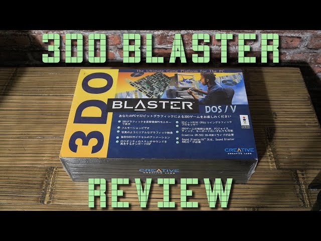 Creative 3DO Blaster (Not the 3D Blaster) Review - Part 2