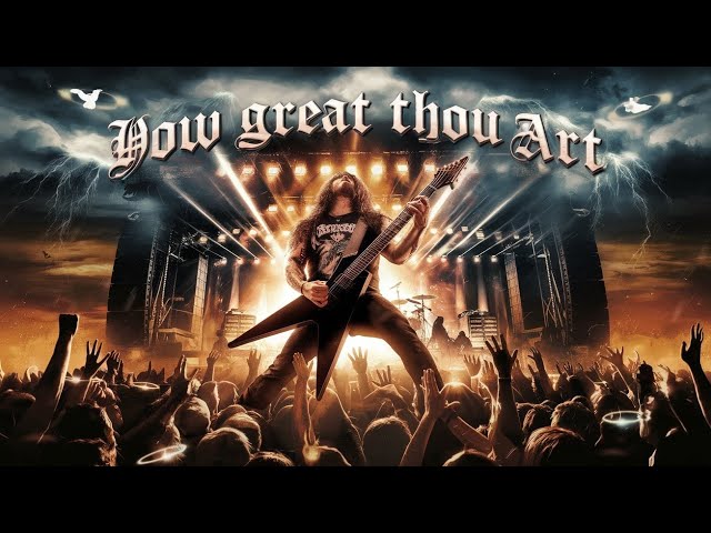 How Great Thou Art AI-Powered Christian Metal Hymn!