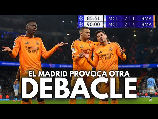 MAN CITY 2 - 3 REAL MADRID | NUEVO DESASTRE DEL CITY DE GUARDIOLA