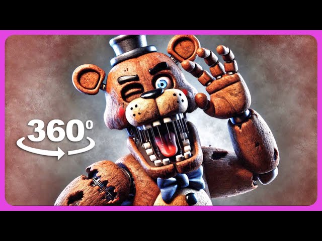 Freddy's JUMPING Out to SCARE You in FNAF 360 Degrees!