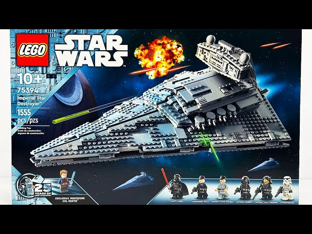 LEGO Star Wars Imperial Star Destroyer (75394) Review!