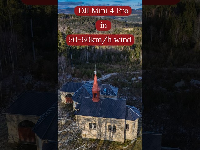 Maria am Rast church in Czech Republic #dji #djimini4pro