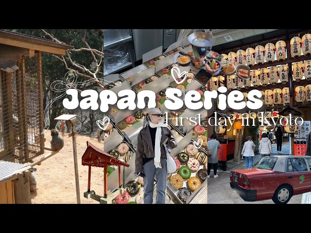 Japan Series | first day in Kyoto, Arashiyama Monkey Park, Arashiyama  Itsukichaya resto & exploring