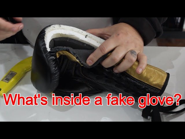 Taking a look inside some Fake Gloves | Pro-Am Boxing