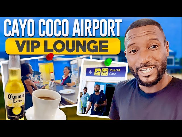 🇨🇺 Cayo Coco Airport VIP Lounge with Sunwing Vacations | Free Food, Drinks & AC | Cuba ✈️