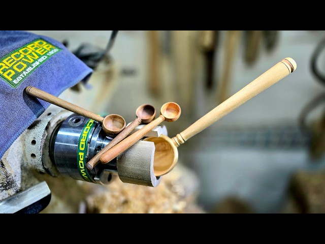 How to Turn a Wooden Spoon on a Lathe – Woodworking Tutorial