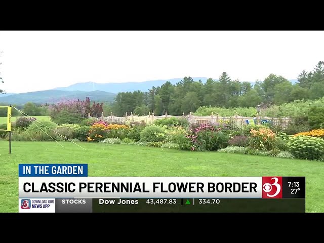 In the Garden: Classic perennial flower border