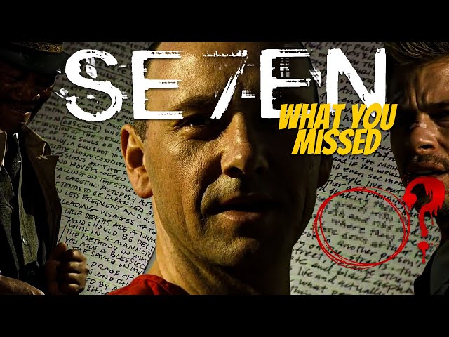 Unusual Things You Missed in Se7en!