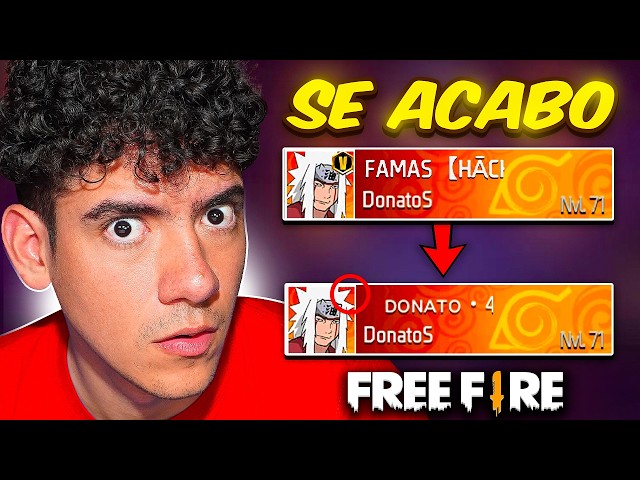 ME CAMBIÉ EL NOMBRE DE FREE FIRE POR ESTÁ RAZÓN…