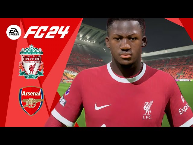 PS5 FC 24 Liverpool vs Arsenal | Premier League