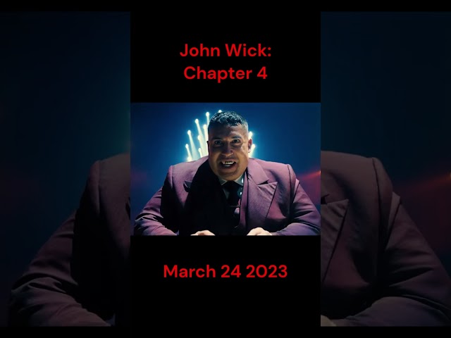 John Wick: Chapter 4 - March 24 2023 - Keanu Reeves, Donnie Yen, Bill Skarsgård