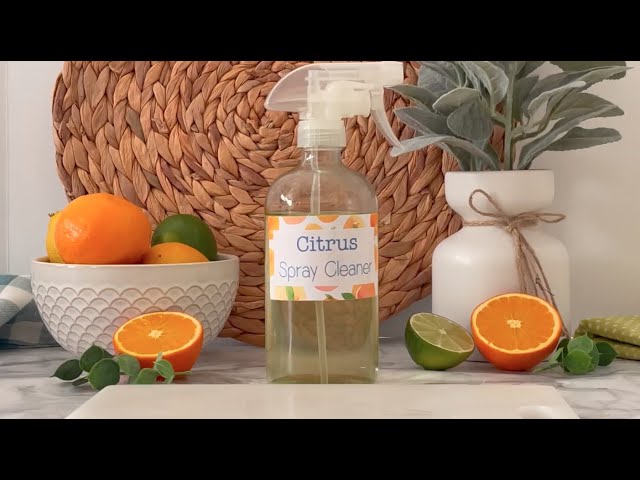 How to Make Homemade Citrus All-Purpose Cleaner