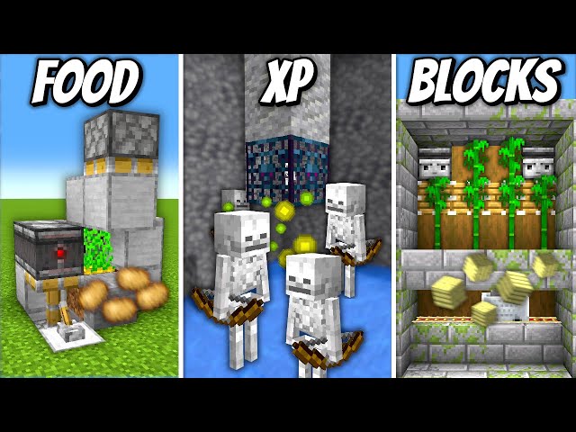 5 Must Have Starter Farms For Minecraft