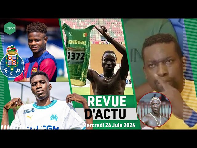 REVUE DU 26 JUIN : Mercato des Lions, Louis François Mendy sacré Champion d'Afrique du 110m haies …