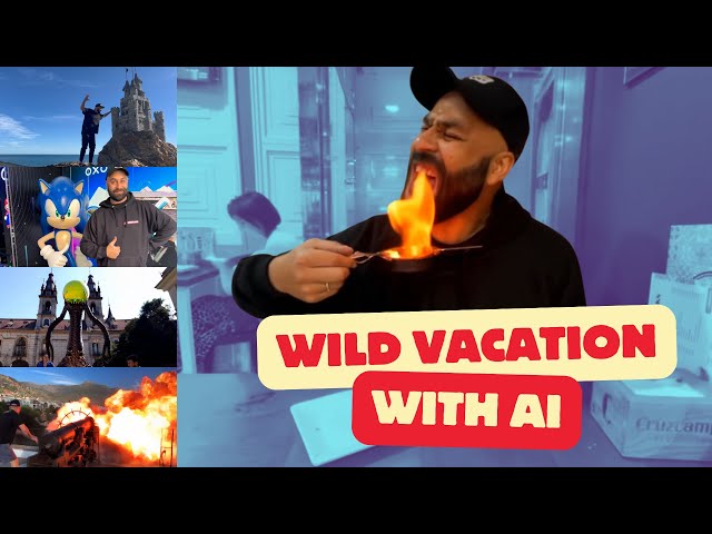 I Used AI to Turn My Vacation Into Pure Chaos!