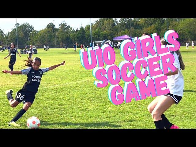 U10 vs. U12 GIRLS SOCCER GAME | full game