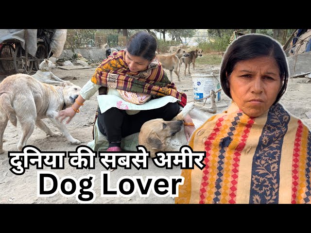 दुनिया की सबसे अमीर Dog Lover ❤️🙏🏻 | Women with a Golden Heart | #doglover