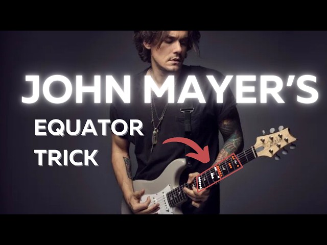 John Mayer's Simple "Trick" That Will Make Your Blues Solos Sound Incredible