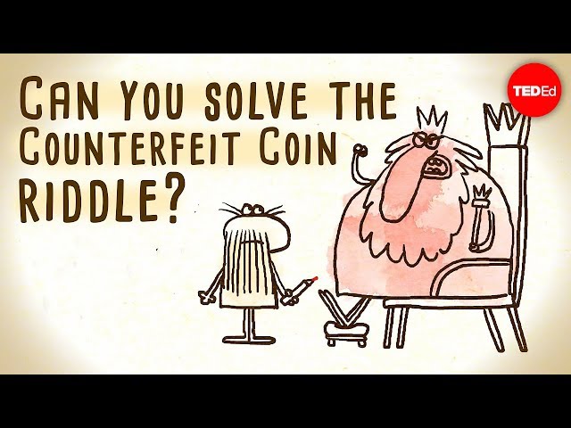 Can you solve the counterfeit coin riddle? - Jennifer Lu