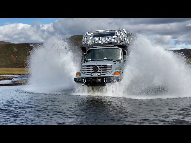 ZETROS meets Land Rover Defender in Landmannalaugar, F 208 Highland Road, EXPEDITION  ICELAND (50)