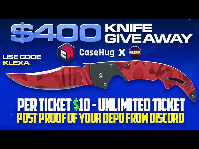 $400 AMAZING KNIFE GIVEAWAY FOR CASEHUG ! CASEHUG 2024 ! CASEHUG PROMO CODE 2024 ! CS2 SITE 2024 !