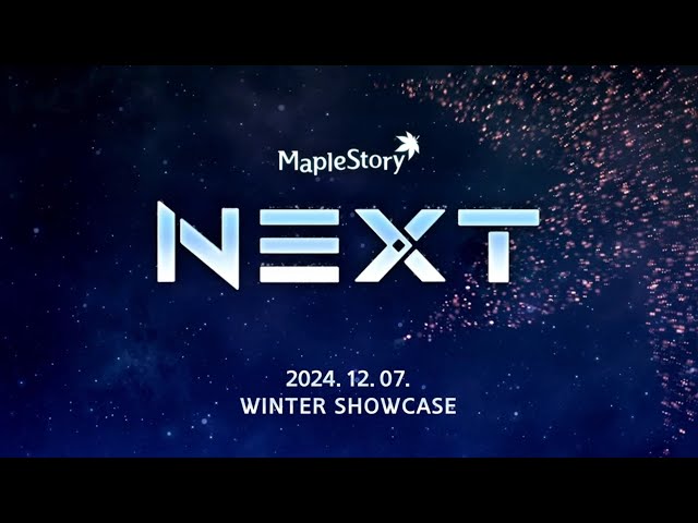 MapleStory 2024 Winter Showcase NEXT