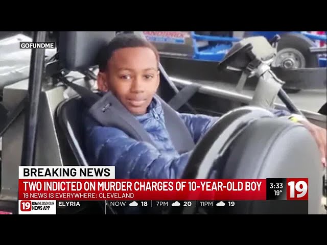 2 indicted in Cleveland murder of 10-year-old boy shot in car